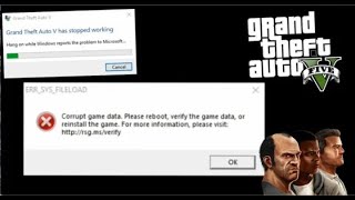 how to fix corrupt game data in gta 5  How to fix GTA 5 corrupt game dataplease verify the game [upl. by Thacker79]