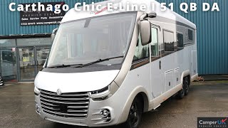 Carthago Chic ELine I 51 QB DA Motorhome For Sale at Camper UK [upl. by Maurine]