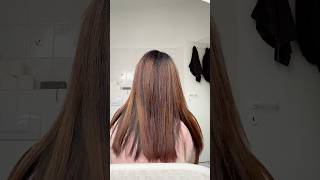 Before and after result HAIR REBONDING AT HOME [upl. by Barraza]