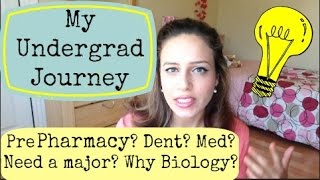 Why Did I Choose My Biology Major and My Journey to Pharmacy School [upl. by Akihsar]