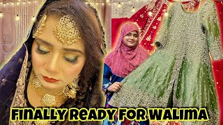 Finally Walima Day🎉 All Done For Walima✅ Me And My Mom Walima Look🦋💖 Revealing My Dress 👗 [upl. by Brigida]