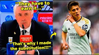 🚨 WOW Look at what ANCELOTTI SAID ABOUT ARDA GULER ANCELOTTI GETS TOUGH AFTER LA LIGA TITLE [upl. by Aknahs]