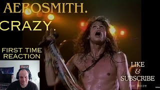 Aerosmith  Crazy first time reacting [upl. by Norrej]