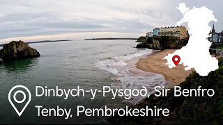 DinbychyPysgod Sir Benfro  Tenby Pembrokeshire 1 hour Chill Cymru ASMR [upl. by Ierdna]