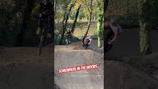 🥷 BMX Somewhere in the Woods 🌳 ride dylanbmxkid pumptrack woods shred me reels [upl. by Ahseiyn786]