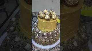 Ferrero Rocher cake design I Ferrero Rocher chocolate cake design [upl. by Dieter]