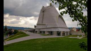 Church of Saint Pierre  Firminy France  exterior [upl. by Puri679]