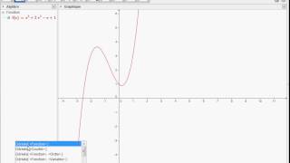 détermination de la dérivée dune fonction à laide de géogébra [upl. by Nnairrehs413]