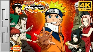 Configuración Naruto Ultimate Ninja Heros PPSSPP 113 y previas resubido [upl. by Silber]