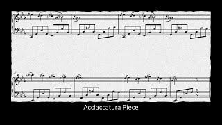 Acciaccatura Piece Example  Musical Concepts Download in Description [upl. by Tisbe223]