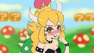 Bowsette  Super Mario Bros Movie Fan Animation [upl. by Coppins]