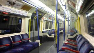 Journey on the Piccadilly Line from Arsenal to Caledonian Road evening [upl. by Allesiram]