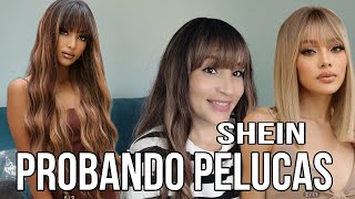 Cambio De LOOK Probando Pelucas de Shein 🔥❤️sheinpelucasshein2023 [upl. by Edva]