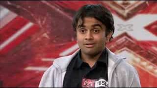 x factor 2008 ashwin audition [upl. by Airehtfele]