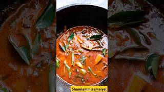 புரட்டாசி⁉️மீனே இல்லாத மீன் குழம்பு 😱food fish shorts short views video videos asmr food [upl. by Buchbinder793]