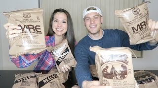 Military MRE Review [upl. by Ahtibat]