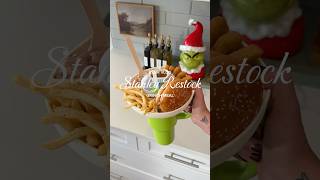 Grinch Happy Meal Stanley Restock 🍟💚🍔 asmrrestock restockingvideos stanleytumbler [upl. by Aleinad]