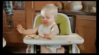 KimberlyClark  Huggies Natural Care Wipes  Spaghetti Night  Commercial  2012 [upl. by Oznarol]