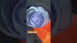 Dry old paper se flower making shortvideo craft [upl. by Arikal]