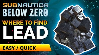 Where to Find Lead  Subnautica Below Zero [upl. by Nora]