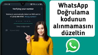 WHATSAPP ONAY KODU GELMİYOR ÇÖZÜM – 2024 [upl. by Biernat]