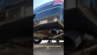 05 Chrysler 300 35l Limited Rear resonator delete [upl. by Caia]