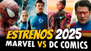 ESTRENOS 2025 PelículasSERIES de SUPERHÉROES MARVEL DC COMICS ETC [upl. by Ysor148]