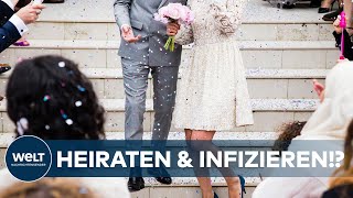 SUPERSPREADINGEVENTS Hochzeiten werden immer öfter zum CoronaProblem [upl. by Nyvrem949]