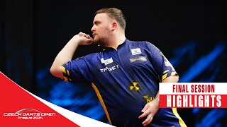 RECORDS BROKEN CHAMP CROWNED 🤯🏆  Final Session Highlights  2024 Gambrinus Czech Darts Open [upl. by Akenet45]