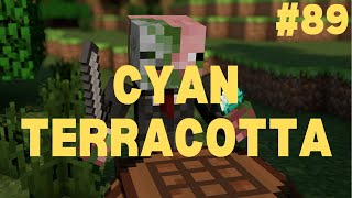 Episode 89 How to craft Cyan Terracotta [upl. by Llyrrad]