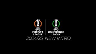 UEFA Europa amp Conference League 2425 intro [upl. by Whelan55]