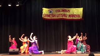 CGUM Omkar 2017 Adults 4B Malhar wari [upl. by Almat]