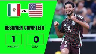 MEXICO WINS UNITED STATES IN GUADALAJARA 2 OF 0 FRIENDLY MATCH simulation🎮 [upl. by Ardnahc]