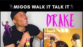 Migos  Walk it Talk it ft Drake  Music video REACTION [upl. by Aisyle]