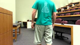 Antalgic Gait Demonstration [upl. by Trinette]