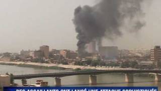 Irak 15 morts dans une attaque de la banque centrale [upl. by Reffineg]