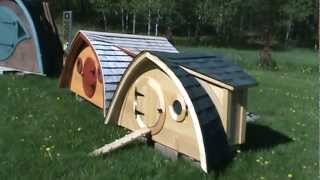 Tour a Hobbit Hole Chicken Coop [upl. by Oad]