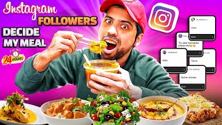 Letting Instagram Followers Decide What I Eat For 24 Hours 😍😍  cravingsandcaloriesvlogs [upl. by Vinna37]