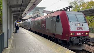 Trains des CFL Luxembourg [upl. by Ytomit]