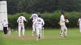 Sandbach CC 1st XI vs NortoninHales CC 1st XI  NSSCL Cricket Highlights  140821 [upl. by Eveam]