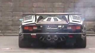 Lamborghini Countach with Kreissieg exhaust [upl. by Caye]