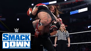 AJ Styles moves closer to the WWE Title SmackDown highlights April 12 2024 [upl. by Gaultiero589]