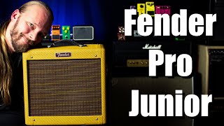 Fender Pro Junior IV Small amp Simple Tube Amp [upl. by Brosine]