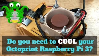 Do you need to cool your Octoprint Raspberry Pi 3 [upl. by Tamma163]