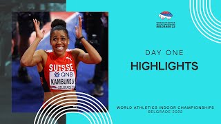 Day 1 Highlights  World Indoor Championships Belgrade 22 [upl. by Delores]