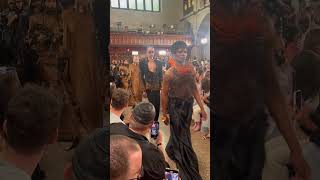 Palomo Spain SS 25 Runway Show nyfw fashion reels shorts short shortvideo bts fyp fypシ゚ [upl. by Venetia]