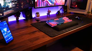 New Ikea desk setup 2020 [upl. by Solakcin669]