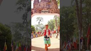 Ultra Trail Angkor Finish Line always waiting for you trailrunner ultratrailrunner [upl. by Whitver]