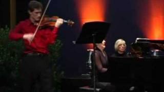 Josef Spacek  Franck Violin Sonata  2nd Mvt  Michael Hill Violin Competition  2009 [upl. by Leuqcar]