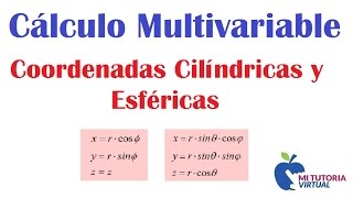 Coordenadas Cilindricas y Esfericas  Calculo Integral  Mi Profesor de Matematicas  Video 064 [upl. by Pelagias197]